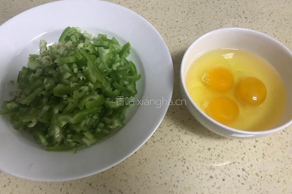 辣椒炒蛋的做法图解4