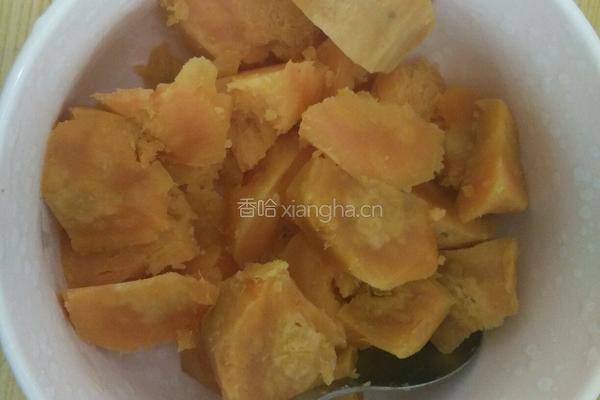 代餐甜品―红枣地瓜捞的做法图解1