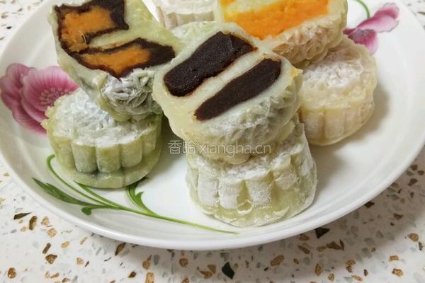 自制冰皮月饼的做法图解15