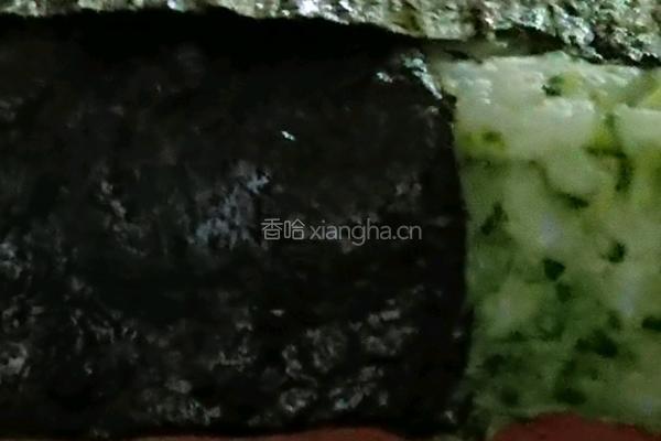 西兰花午餐肉大饭团的做法图解4