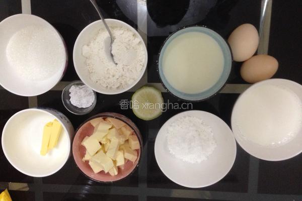 手工轻乳酪蛋糕的做法图解1
