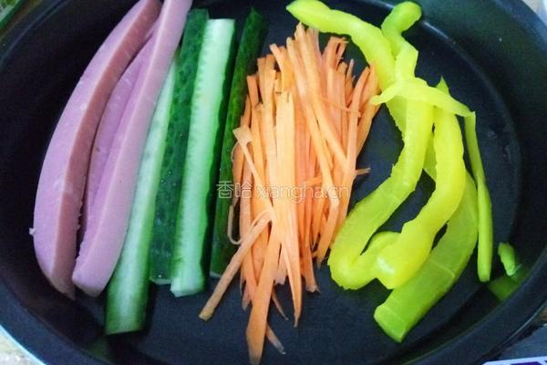 家常紫菜包饭的做法图解7