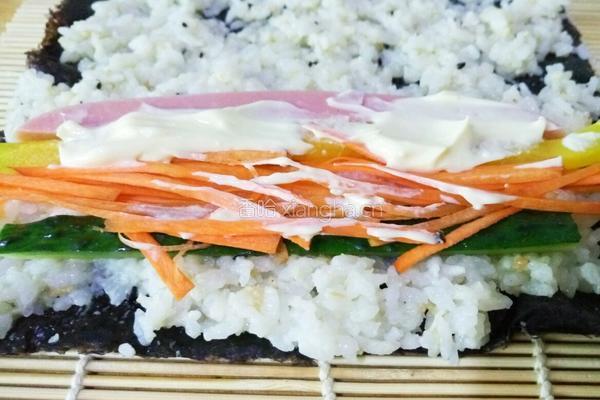 家常紫菜包饭的做法图解12