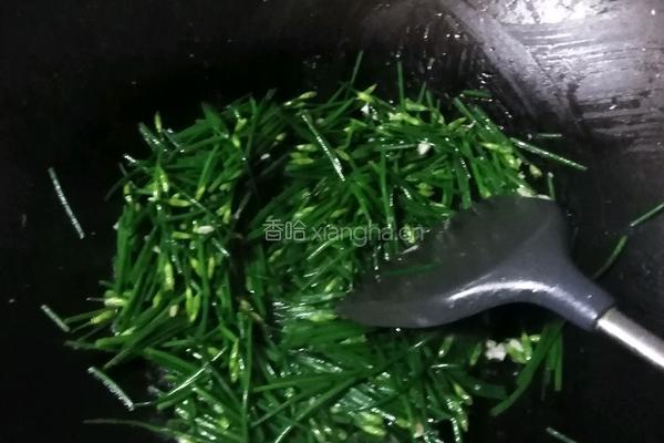 蒜蓉韭菜花的做法图解5