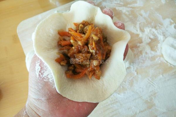香菇胡萝卜猪肉包子的做法图解19