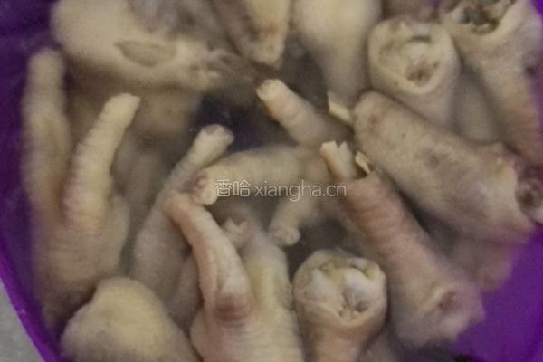 酸辣鸡爪的做法图解4
