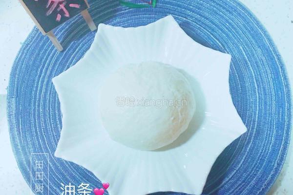 健康油条的做法图解3