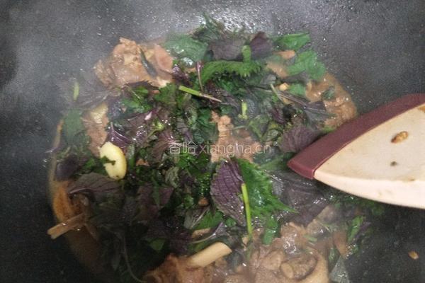 紫苏焖鸭的做法图解12