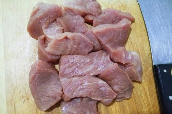 炒锅版猪肉松的做法图解1