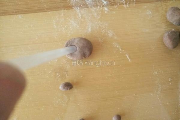 卡通可可小馒头的做法图解7