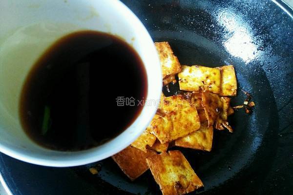红烧豆腐的做法图解9