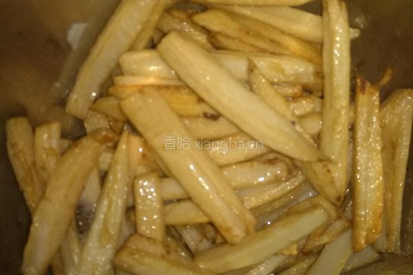 脆香藕条的做法图解5