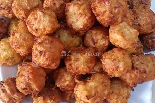发面罗卜丸子的做法图解7