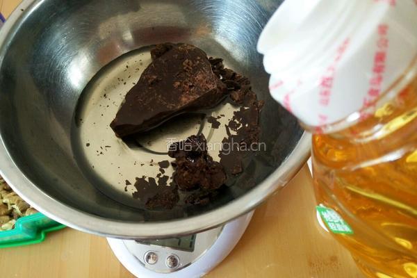 素食核桃布朗尼的做法图解2