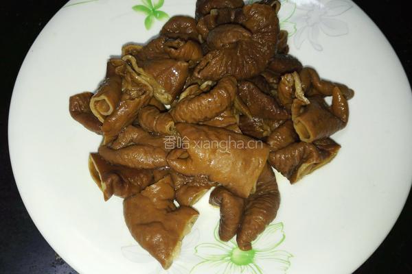 洋葱炒肥肠的做法图解5