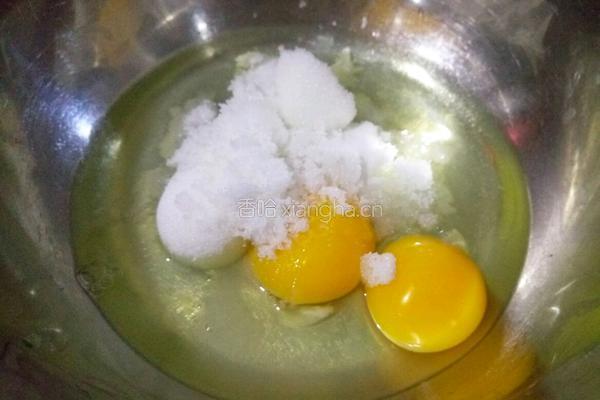 果干哈雷蛋糕的做法图解2