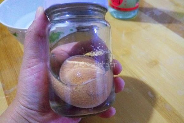 醋泡鸡蛋饮的做法图解4