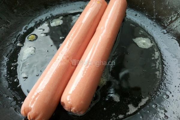 自制烤肠热狗 的做法图解12
