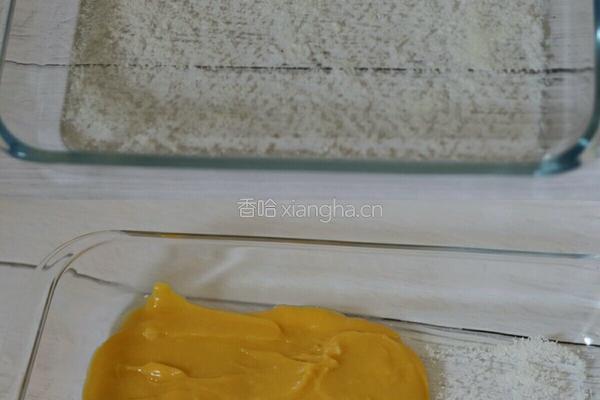 奶香南瓜椰蓉小方的做法图解8