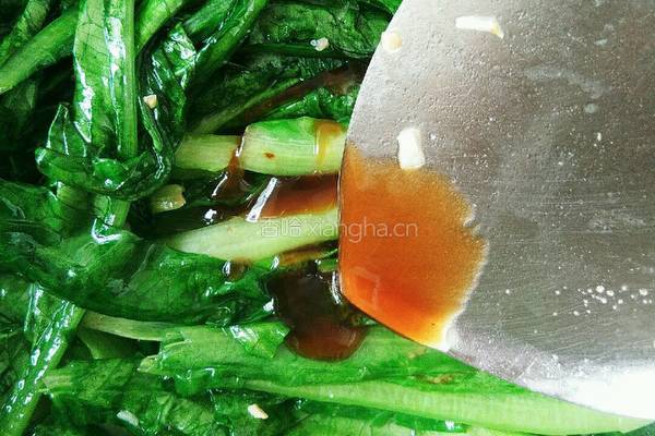 蚝油莴笋叶的做法图解6