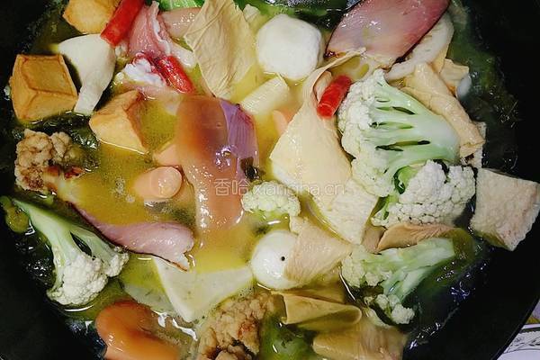 酸菜冒菜的做法图解5