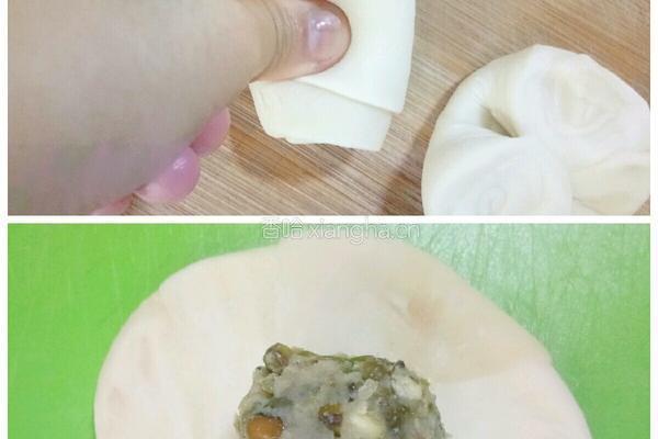 香酥绿豆饼的做法图解6