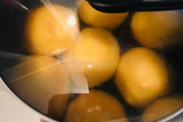 黄桃罐头的做法图解4