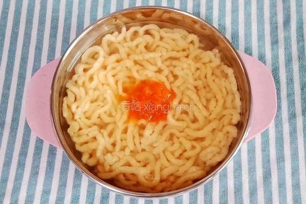 甜椒猪肉面线 (宝宝辅食)