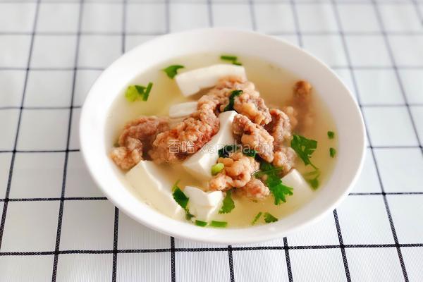 酥肉豆腐汤的做法图解8