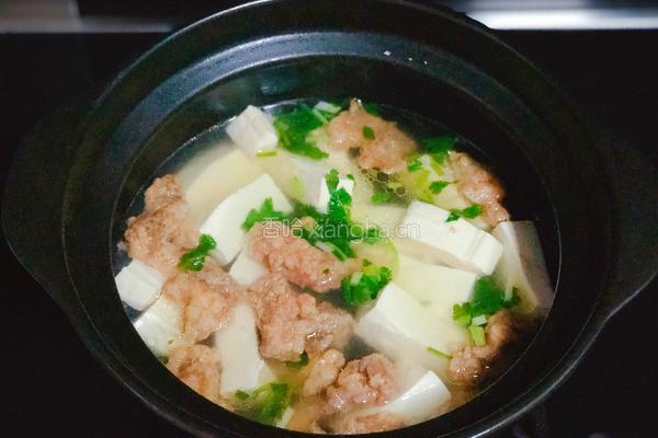 酥肉豆腐汤的做法图解7