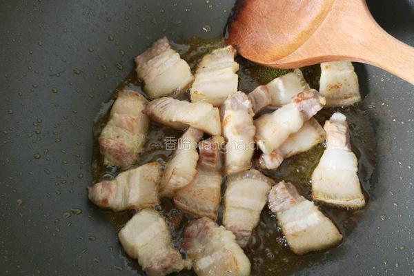 马齿苋烧肉 的做法图解3