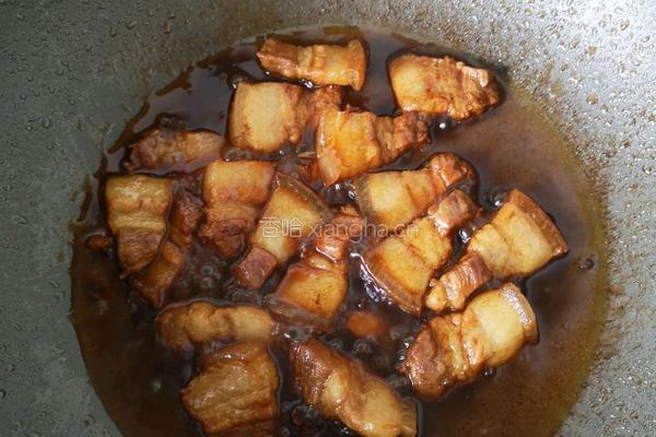 马齿苋烧肉 的做法图解4