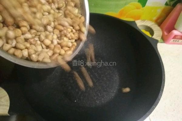 盐爆花生米的做法图解6