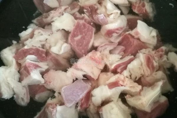 牛腩炖西红柿的做法图解4