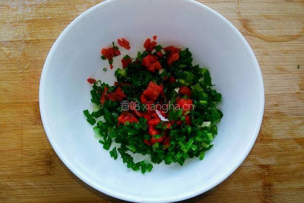 小葱煎蛋的做法图解3