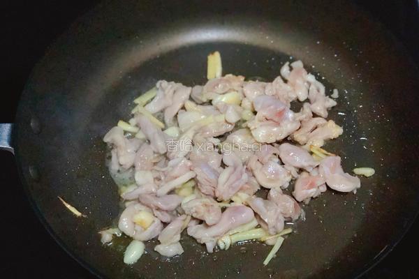 鸡肉炒粉丝的做法图解3