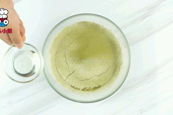  网红抹茶毛巾卷的做法图解2