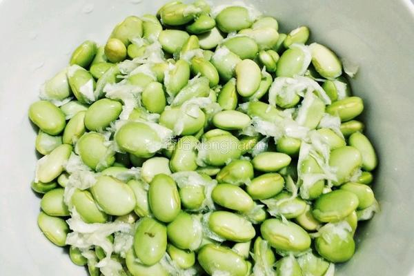 肉丝青豆的做法图解2