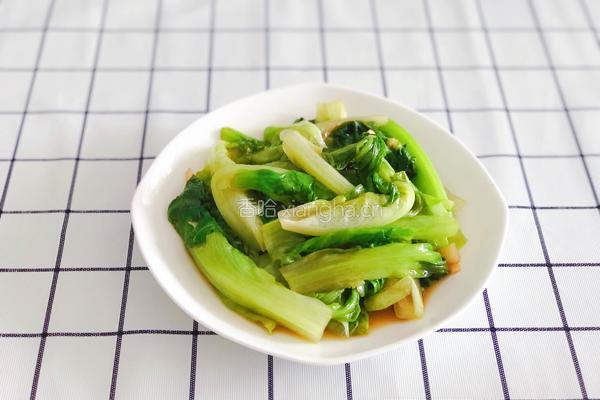 蚝油生菜的做法图解4