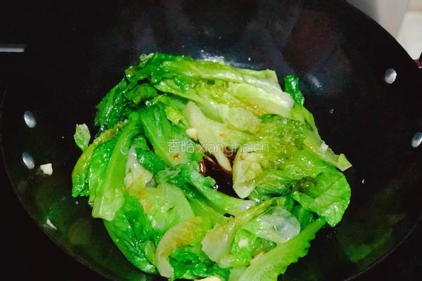 蚝油生菜的做法图解3