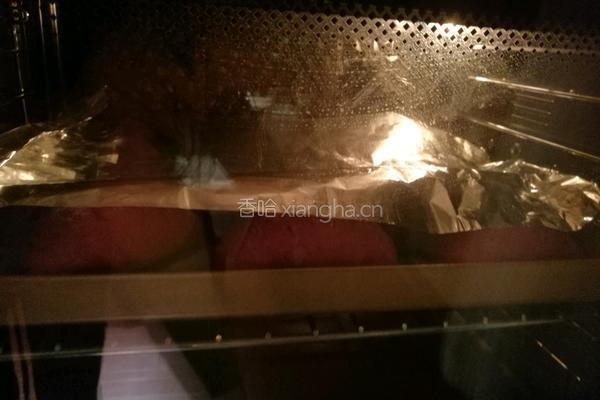 豆沙麻薯火龙果面包的做法图解17