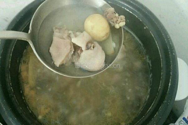 鸡汤烩卷尖的做法图解2