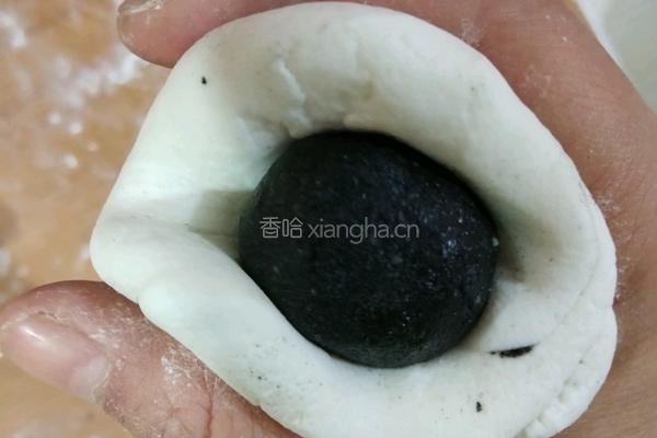 芝麻粘团点心的做法图解5