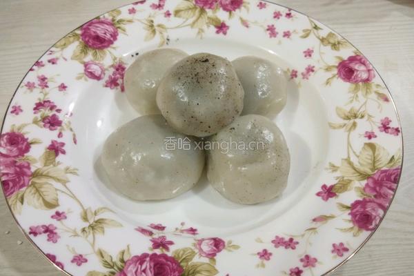芝麻粘团点心的做法图解8
