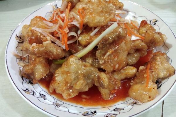 锅包肉的做法图解8