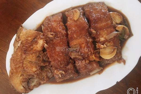 红烧鳎目鱼的做法图解9