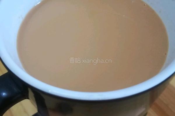 香醇焦糖奶茶的做法图解6
