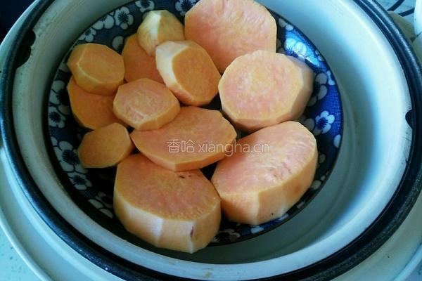 炸红薯丸子的做法图解2