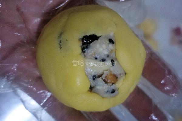 炭烧五仁中式点心的做法图解14