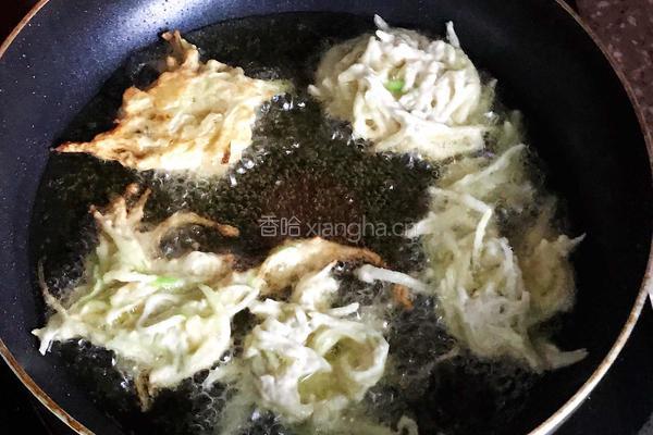 萝卜丝饼的做法图解7